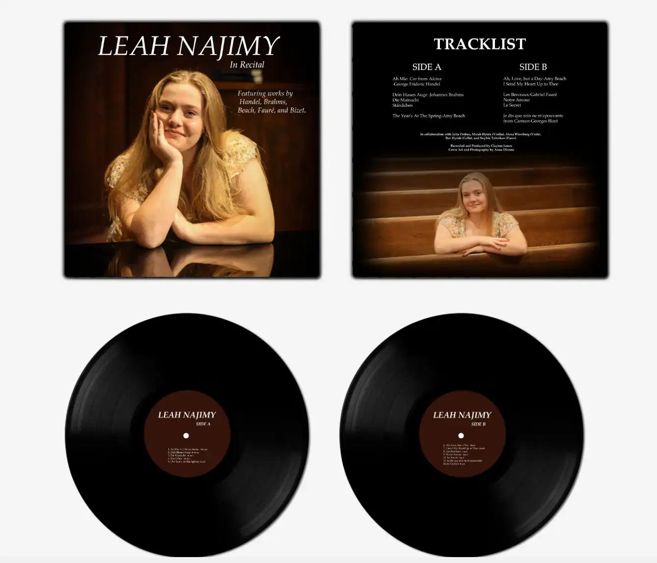 Leah Najimy — In Recital vinyl record
